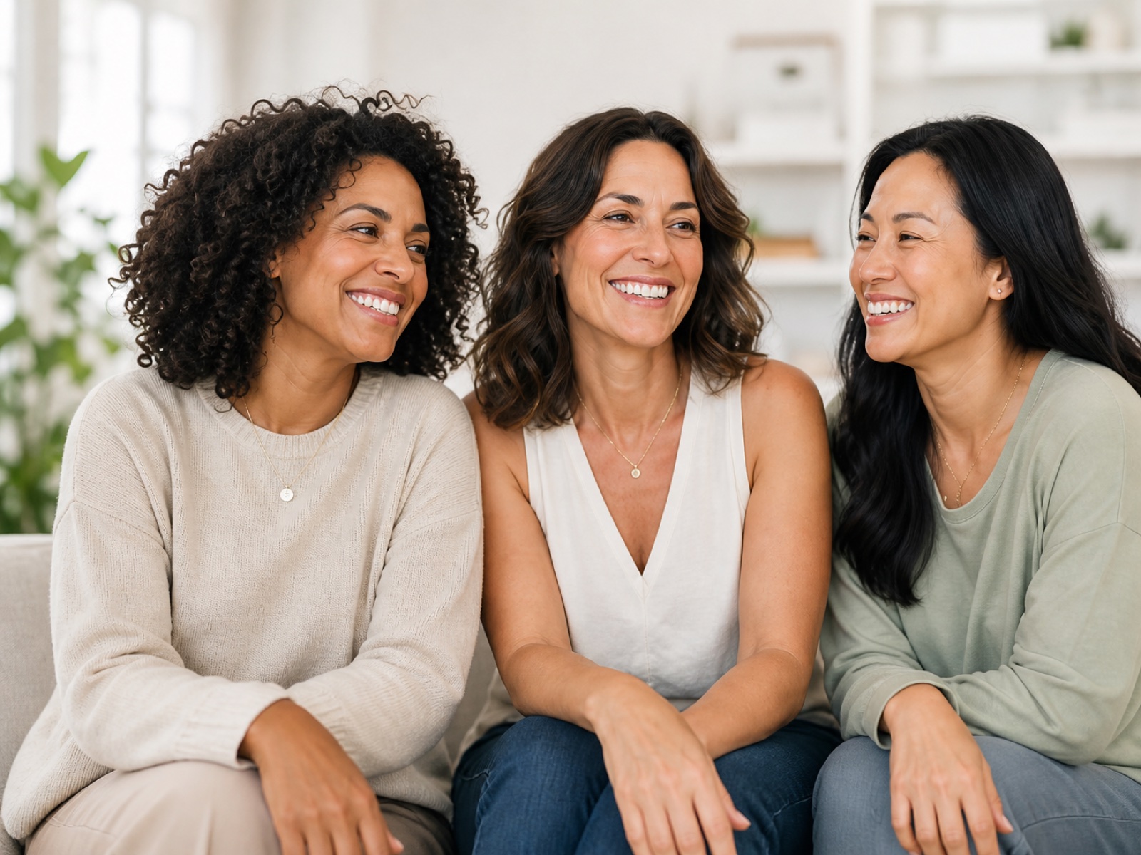 Women navigating midlife with confidence