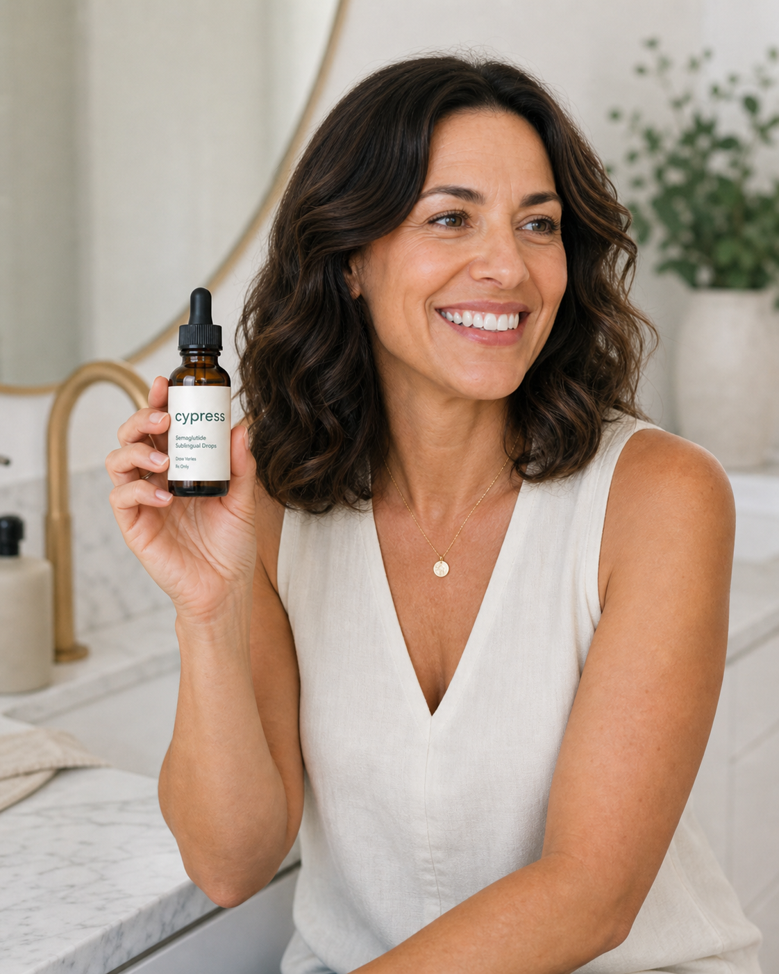 Compounded semaglutide sublingual drops for weight loss