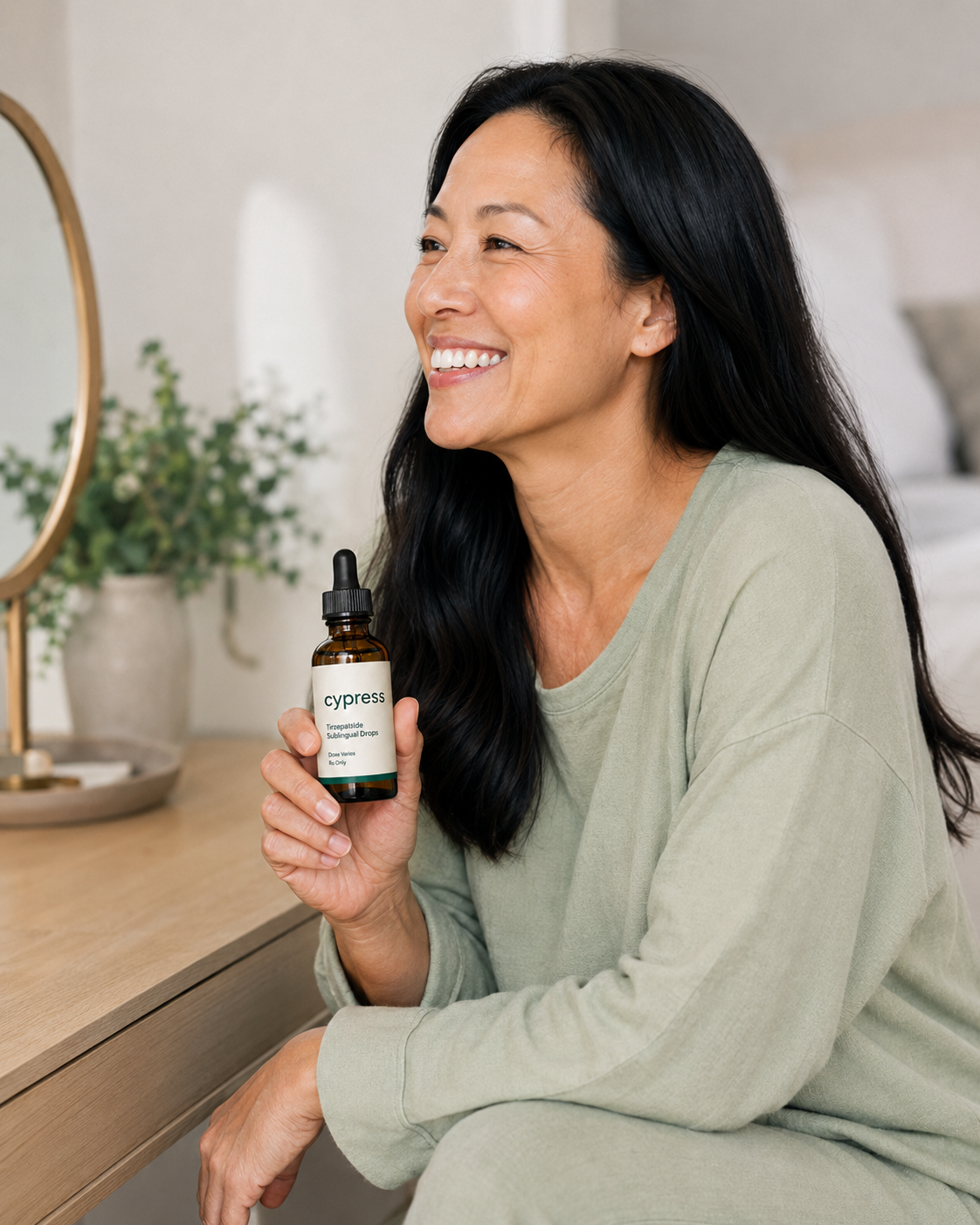 Compounded tirzepatide sublingual drops for weight loss